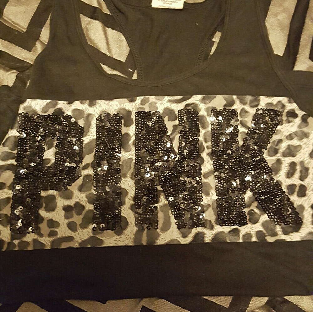 Vs pink tank size xs